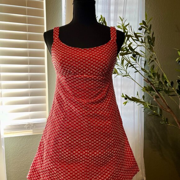 Free People Women's Red Berry Kiss Mini Dress (NWT) - Picture 8 of 12